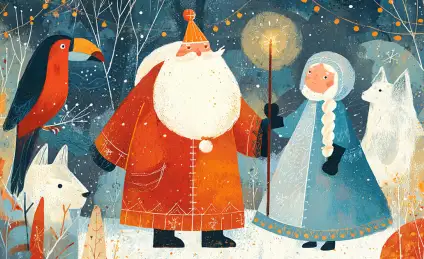 Шанти, Кора и Рико. Настоящие волшебники