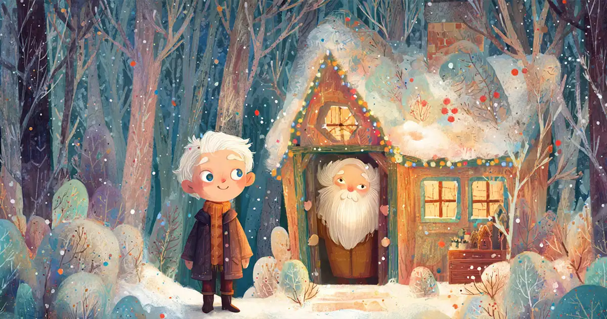 Сказка про Эльдарчика и Деда Мороза