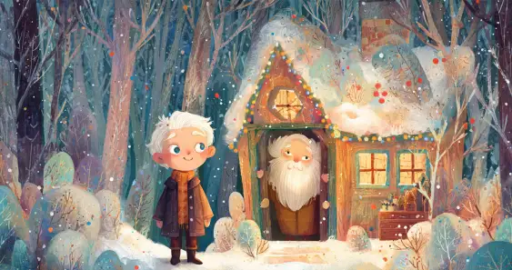 Сказка про Эльдарчика и Деда Мороза