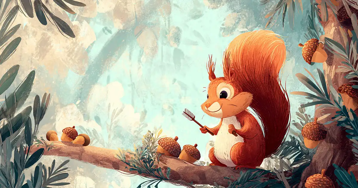 Сказка про бельчонка, который не хотел чистить зубки