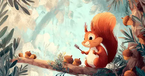 Сказка про бельчонка, который не хотел чистить зубки