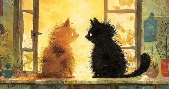 Как два рыжих котёнка имя делили