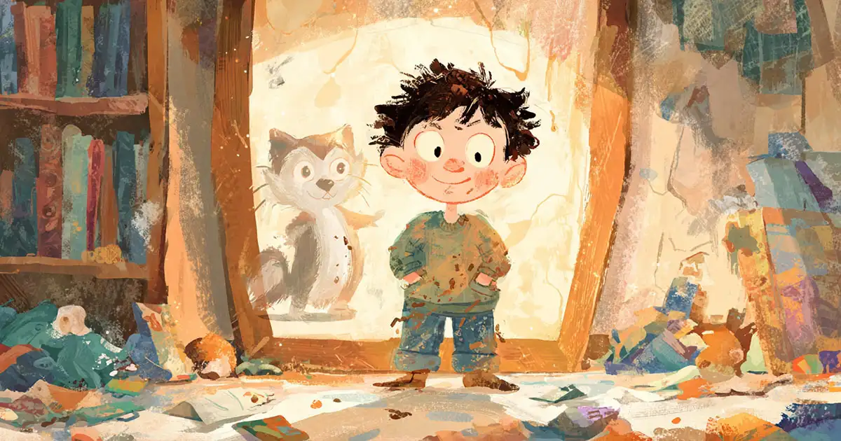 Грязь полезна? Один мальчик проверил