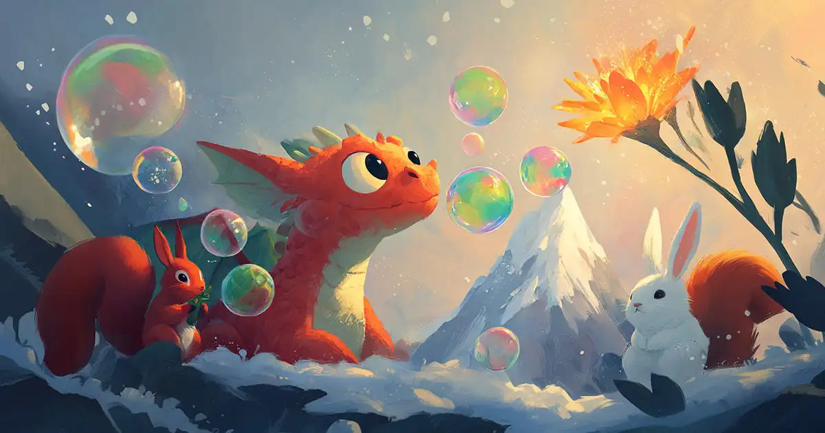 Дракончик Гоша и пропавшее пламя