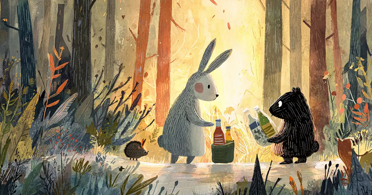 Ушастик и тихий лес