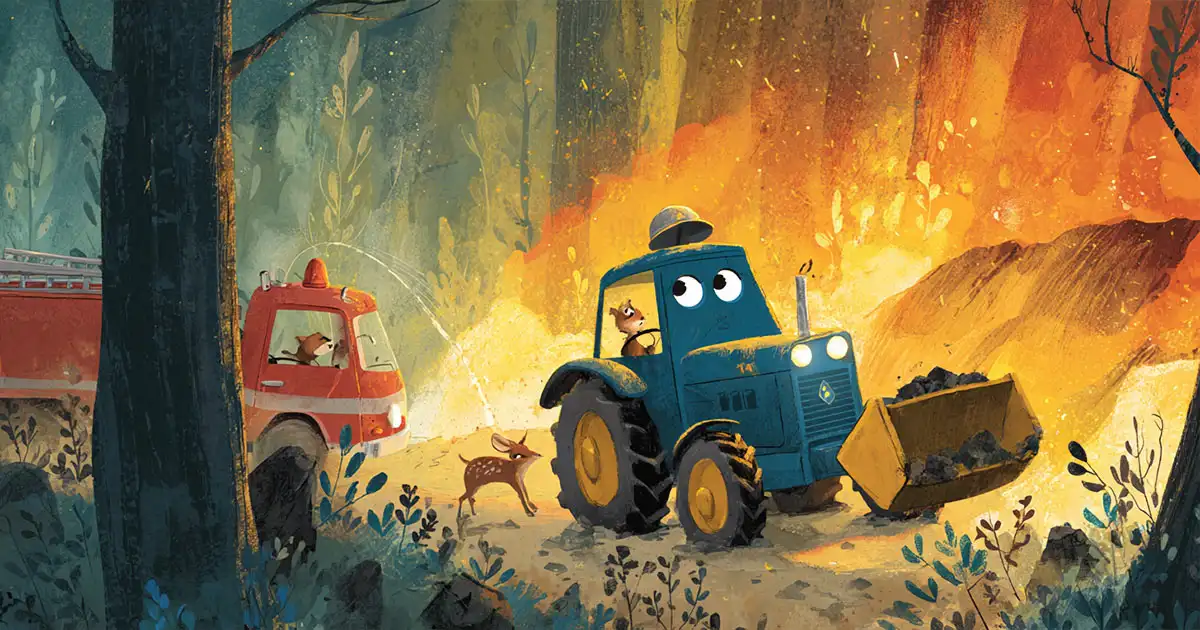 Маленький трактор ― большие дела, или Приключения тракторёнка